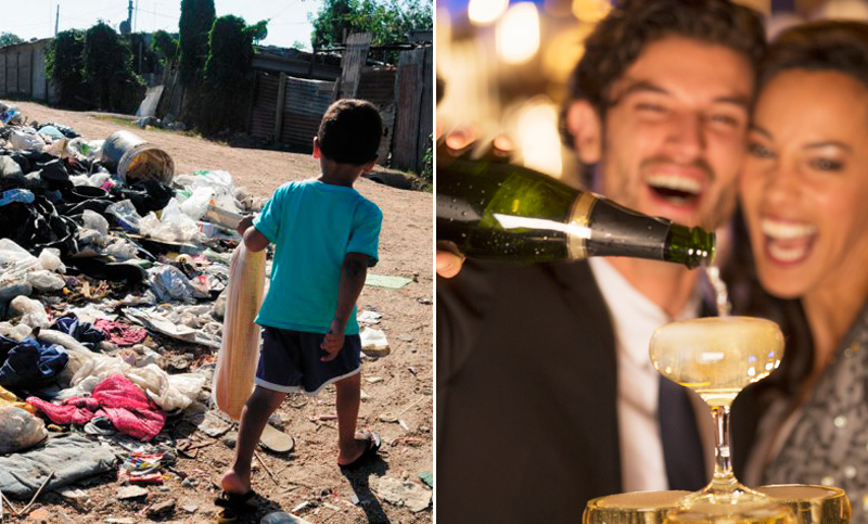 Un estudio asegura que la pobreza mata más que el alcohol
