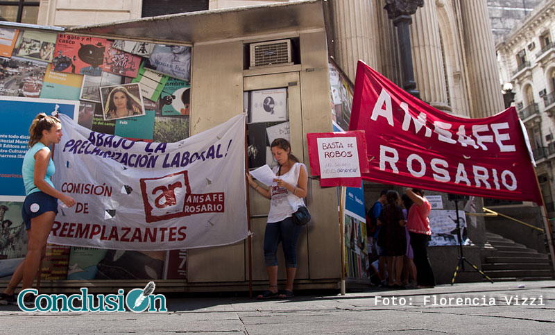 Amsafe Rosario: docentes votan plan de lucha y habrá marcha el próximo jueves