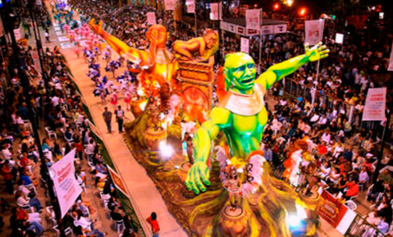 Casi dos millones de personas se movilizaron el fin de semana de Carnaval