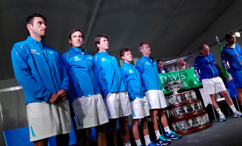 Copa Davis: Guido Pella abre la serie ante Paolo Lorenzi