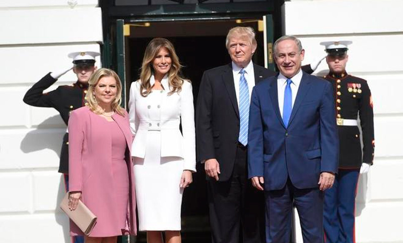 Trump: «Puedo aceptar cualquiera de las dos soluciones, un Estado o dos Estados»