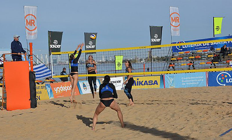 Rosario recibe la tercera etapa del sudamericano de vóley playa