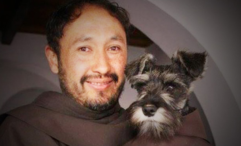 Un perrito sin hogar que pasó a ser el nuevo Fray Bigotes
