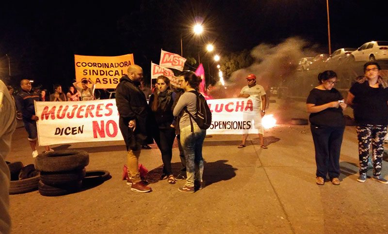 Corte en AO12 y la autopista a Buenos Aires por trabajadores de General Motors