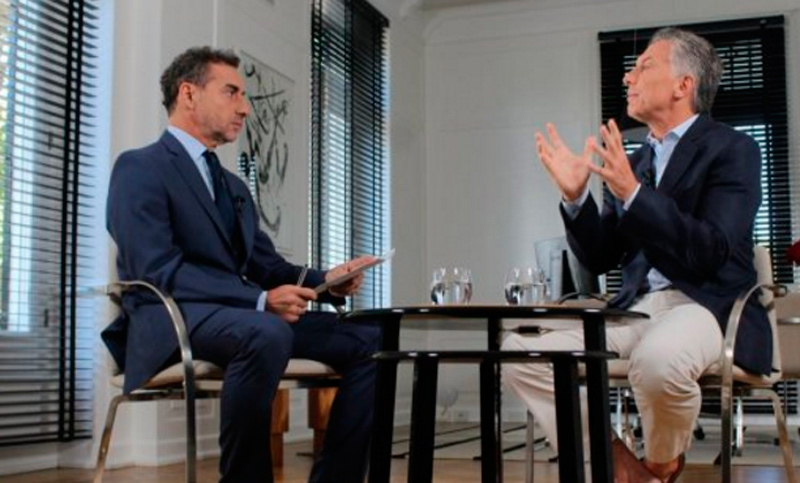 Macri: «Esto sucede cuando uno pasa arriba de las normas»