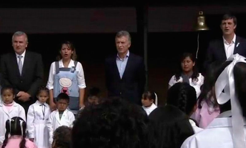 Macri calificó de «oportunista» el paro nacional docente