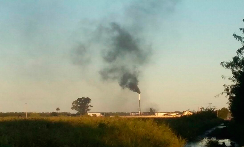 Pelco quema residuos peligrosos, y los vecinos del Cordón Industrial resisten