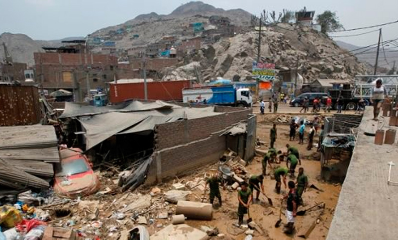 Santa Fe integra una misión humanitaria por el alud en Perú