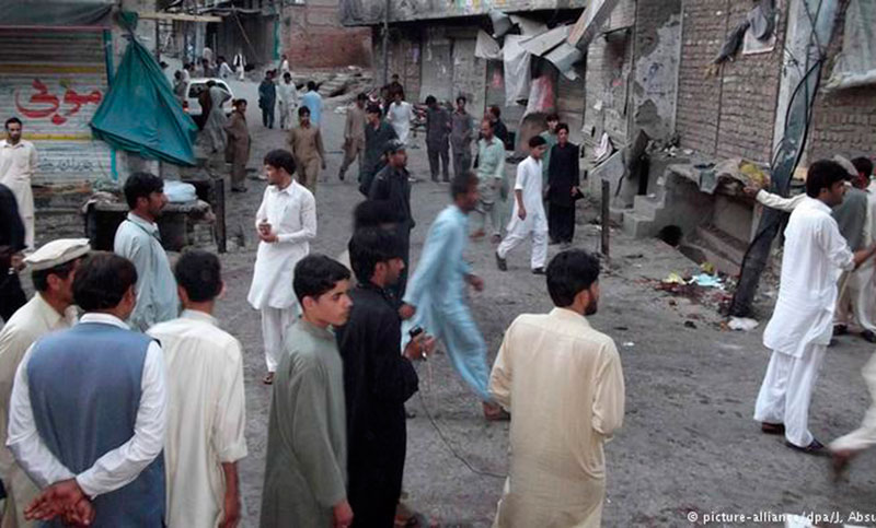 Al menos 22 muertos y más de 50 heridos por explosión en un mercado de Pakistán