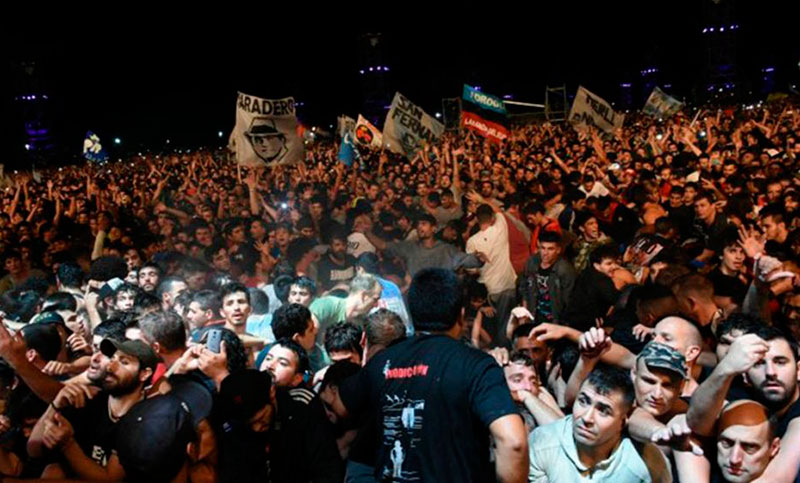 Mujer de uno de los fallecidos en el recital del «Indio» se quejó de la organización