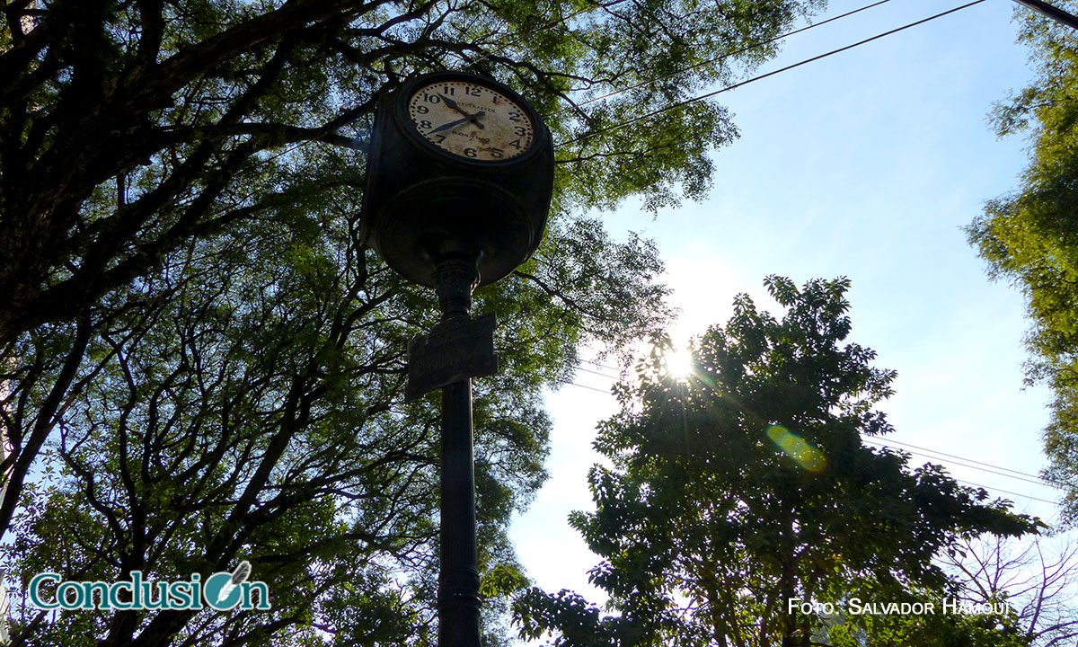 Dando la hora a la ciudad…