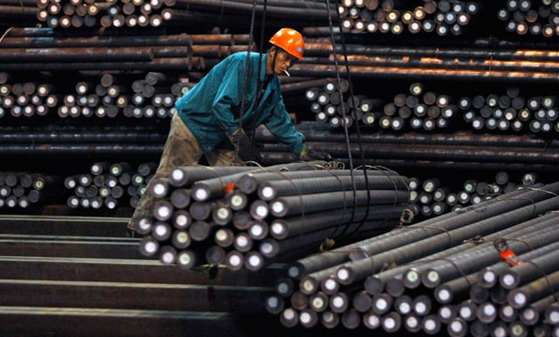 Producción siderúrgica: en febrero cayó 9,9% en relación a 2016