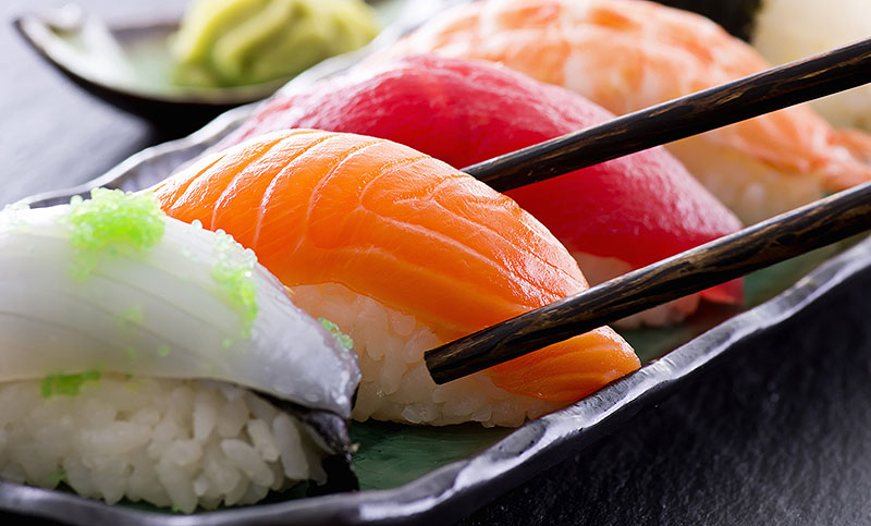 El origen del sushi