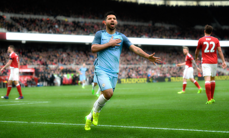 Agüero anotó en la clasificación del City a las semifinales de la FA Cup