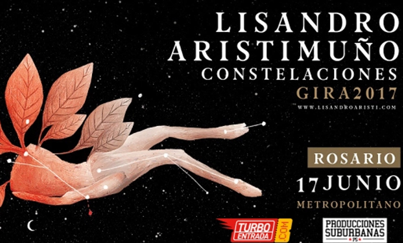 Lisandro Aristimuño vuelve a Rosario, presentando “Constelaciones”