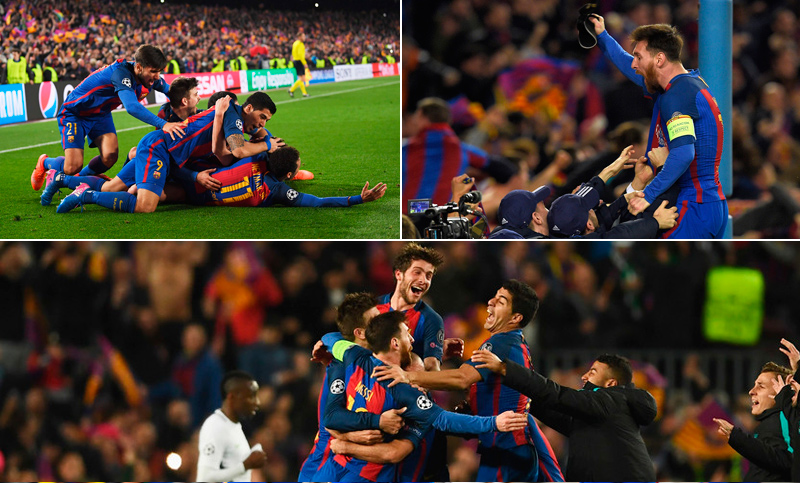 Hazaña histórica: Barcelona dio vuelta un partido para el infarto