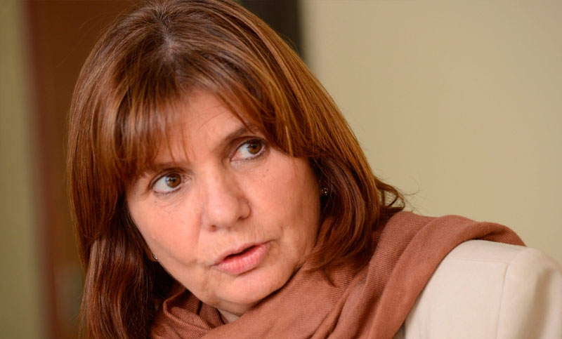 Patricia Bullrich: «No se puede, a toda hora, todos los días, estar protestando»