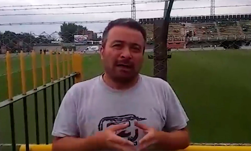 La mirada de José Odisio tras la derrota de Newell’s en Florencio Varela