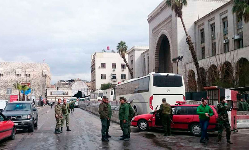 Dos atentados y decenas de muertos en Damasco en aniversario del conflicto sirio