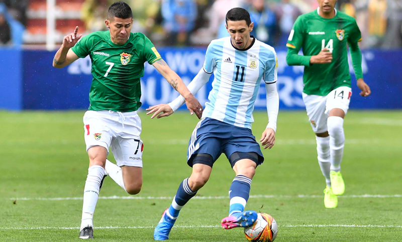 Sin Messi, Argentina juega mal y pierde 2 a 0 ante Bolivia en La Paz