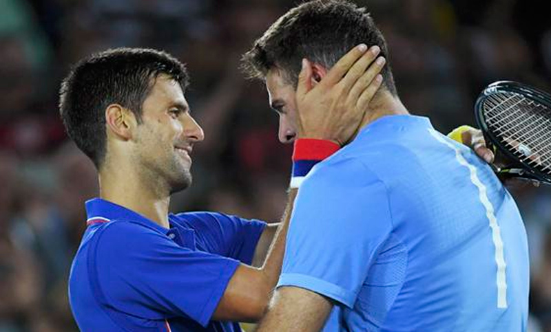 Del Potro y un difícil examen contra Djokovic en Indian Wells
