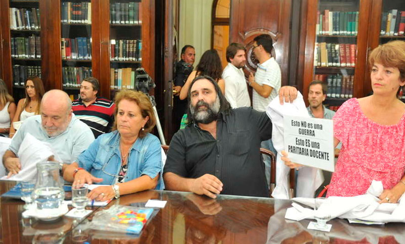 El gobierno bonaerense dictó la conciliación obligatoria al gremio docente