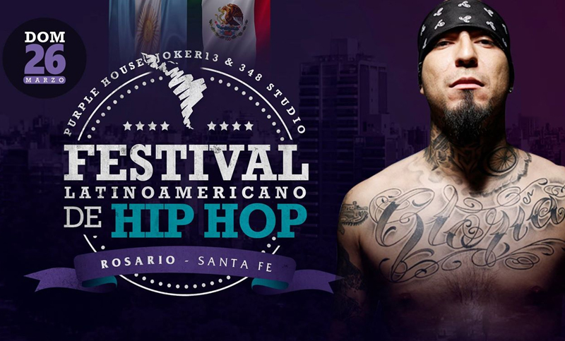 El Festival Latinoamericano de Hip-Hop llega a Rosario, con la presencia de Dharius