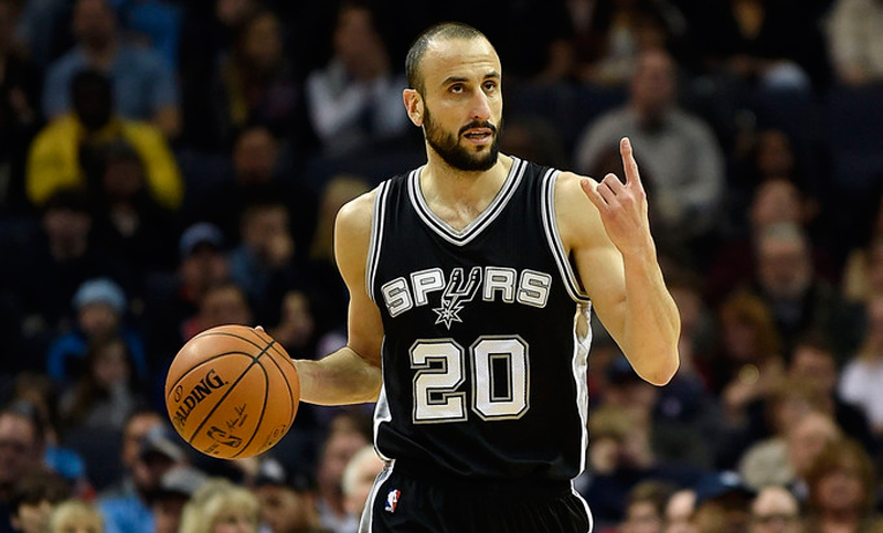 Ginóbili y un gran aporte para el triunfo de los Spurs