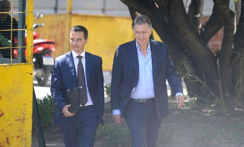 Cristobal López y Fabián De Sousa se presentaron en Comodoro Py