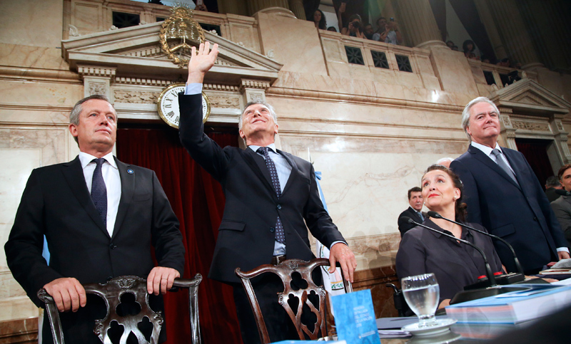 Macri en el Congreso: «Argentina está de pie con menos relato y más verdad»