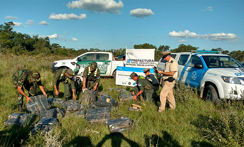 Secuestran 700 kilos de marihuana que se dirigían a la ciudad de Itatí