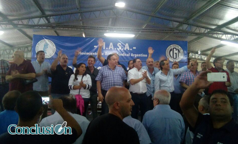 El Masa se reunió en Ezeiza y llamó a apoyar el paro del 6, la unidad de los trabajadores y reordenar el peronismo