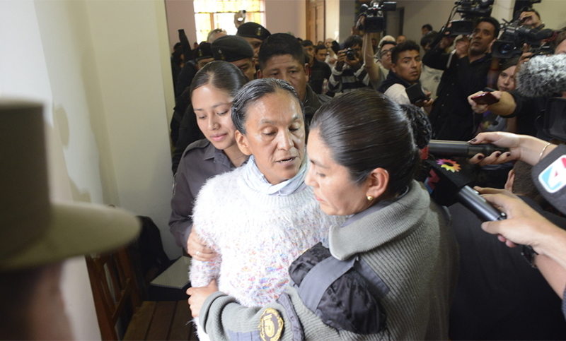Milagro Sala reconoció que «se quiso matar» porque esta «podrida» de que la llenen de causas