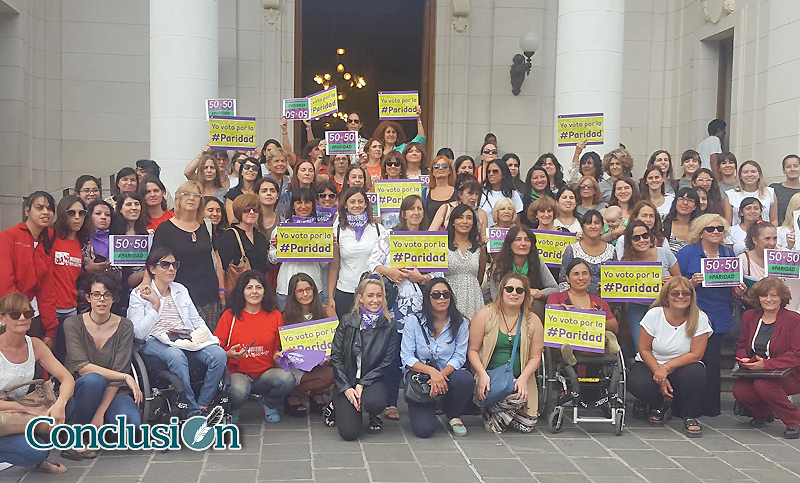 Mujeres santafesinas le pidieron al Senado que trate la ley de paridad