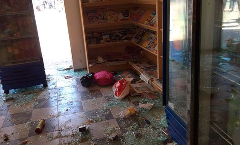 Dos detenidos por saquear comercios en Olavarría tras el recital del Indio Solari