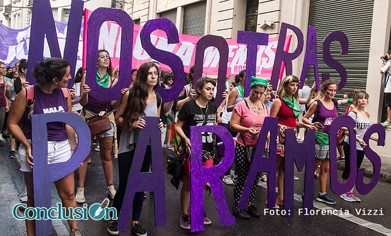 El 60% de las mujeres que participaron de la marcha tiene entre 16 y 40 años