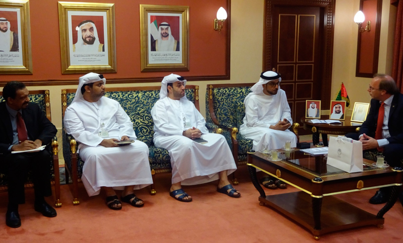 Misión santafesina a Abu Dhabi avanzó en llegada de crédito de 80.000.000 de dólares