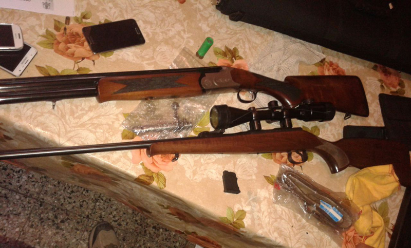 Secuestro de armas en allanamientos por el homicidio de un joven