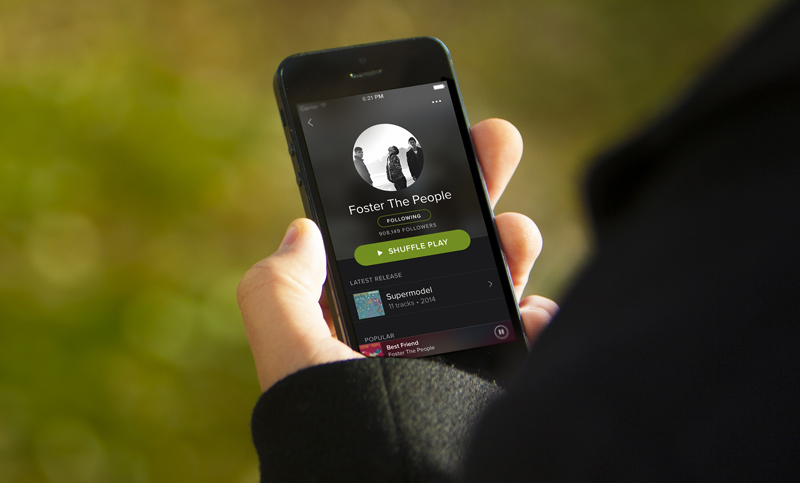 Spotify tiene más de 50 millones de suscriptores pagos
