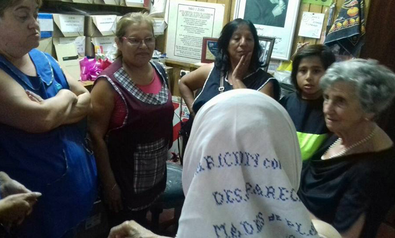 Obreras de Textil Neuquén: recibieron el apoyo de Madres de Plaza de Mayo