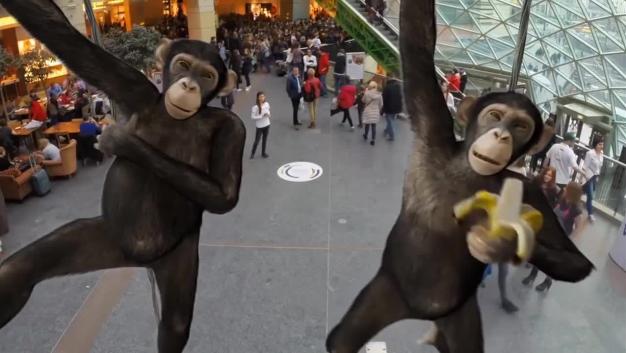 Un zoológico con animales virtuales que permite una experiencia única