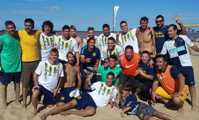Central obtuvo el torneo de fútbol playa que se disputó en La Florida