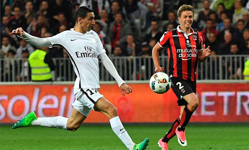 Di María fue expulsado, PSG perdió y se le escapa el título