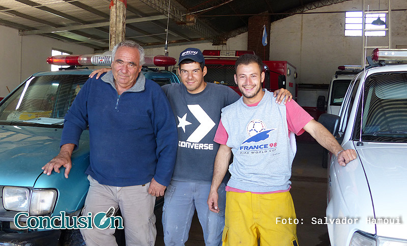 “El concepto de resiliencia representa la vocación de ser bombero»