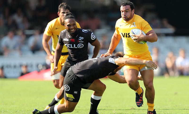 Jaguares recibe a Sharks, con los rosarinos Senatore y De la Fuente