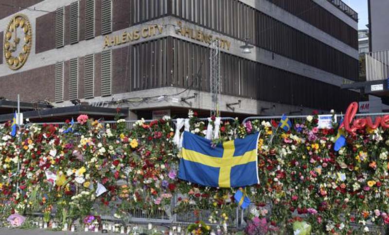 Estocolmo: segundo sospechoso en detención preventiva por el atentado