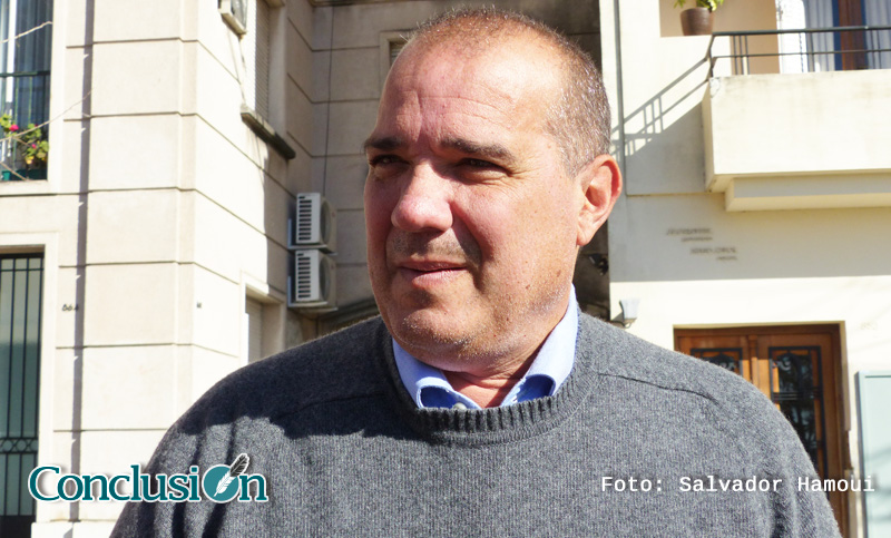 El diputado Galdeano en medio de una situación no muy clara