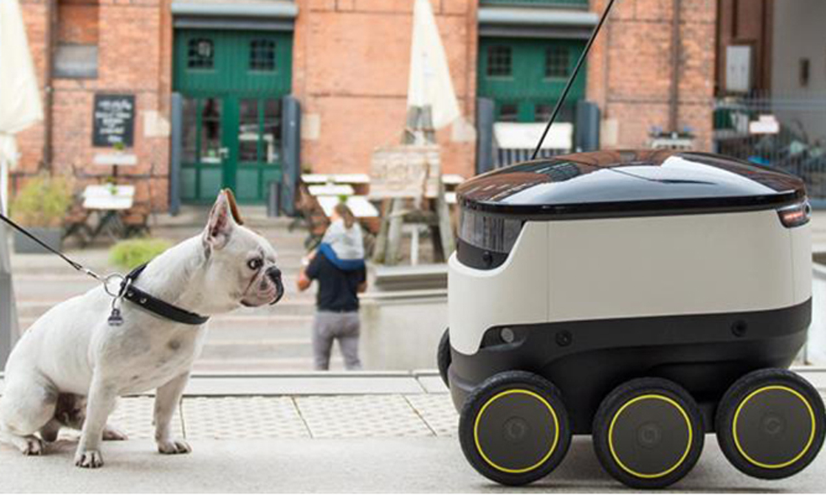 Una empresa de encomiendas en Londres usará robots autónomos para recoger paquetes