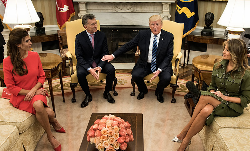 Donald Trump aseguró que “Macri va a ser un gran presidente”