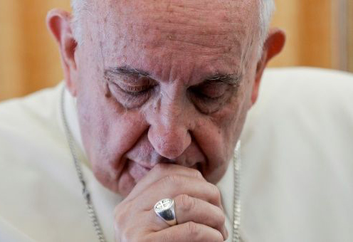 El Papa pidió «respetar los derechos humanos» en Venezuela